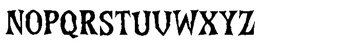 Haus Darah Regular Font LOWERCASE