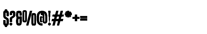 Hauspot Display Semi Bold Font OTHER CHARS