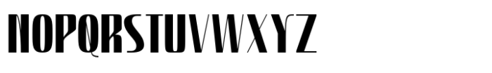 Hautte Black Condensed Font UPPERCASE