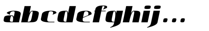 Hautte Black Italic Sm Expanded FONT