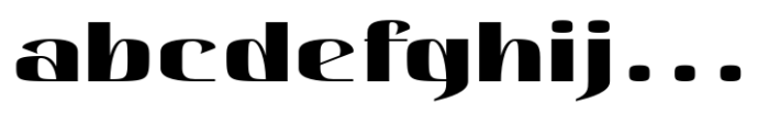Hautte Bold Expanded FONT