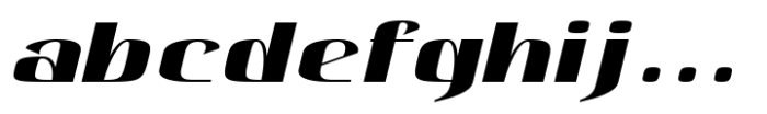 Hautte Bold Italic Expanded FONT