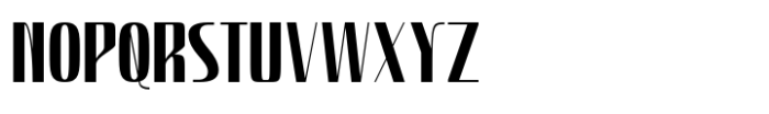 Hautte Extra Bold Condensed Font UPPERCASE