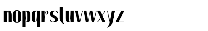 Hautte Extra Bold Condensed Font LOWERCASE