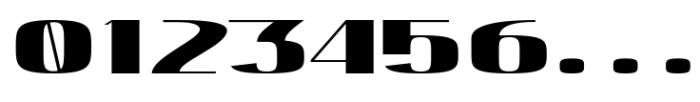 Hautte Extra Bold Extra Expanded Font OTHER CHARS