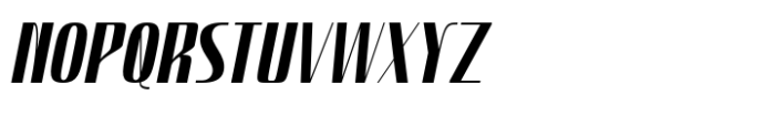 Hautte Extra Bold Italic Condensed Font UPPERCASE