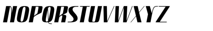 Hautte Extra Bold Italic Sm Condensed Font UPPERCASE