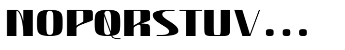 Hautte Extra Bold Sm Expanded Font UPPERCASE