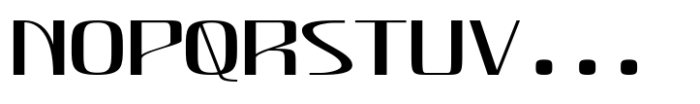 Hautte Extra Light Extra Expanded Font UPPERCASE