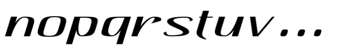Hautte Extra Light Italic Extra Exp Font LOWERCASE