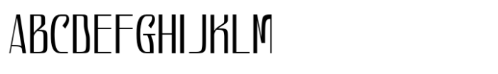 Hautte Extra Light Sm Condensed Font UPPERCASE