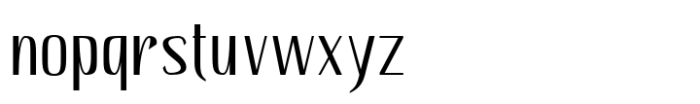 Hautte Extra Light Sm Condensed Font LOWERCASE
