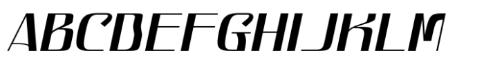Hautte Italic Sm Expanded Font