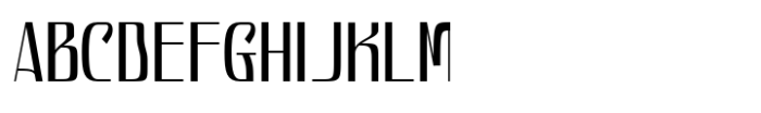 Hautte Light Sm Condensed Font UPPERCASE
