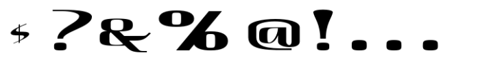 Hautte Md Extra Expanded Font OTHER CHARS