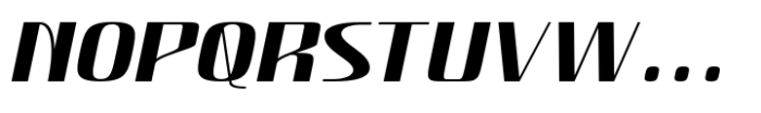 Hautte Sm Bold Italic Sm Exp Font UPPERCASE
