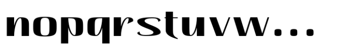 Hautte Sm Bold Sm Expanded Font LOWERCASE