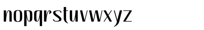 Hautte Sm Condensed Font LOWERCASE