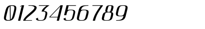 Hautte Thin Italic Expanded Font OTHER CHARS