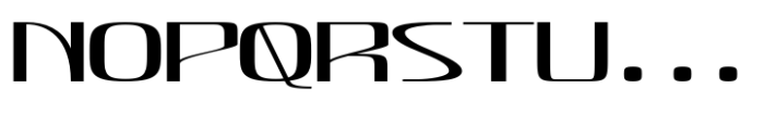 Hautte Thin Ult Expanded Font UPPERCASE