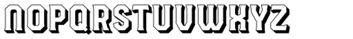 Havard Bevel Font LOWERCASE