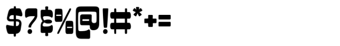 Havarone Regular Font OTHER CHARS