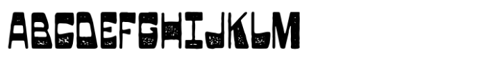 Havarone Stamp Font UPPERCASE