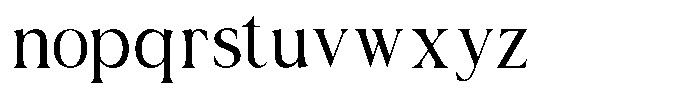 Haven Kindred Font LOWERCASE