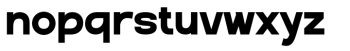 Haven Strike Extra Bold Font LOWERCASE