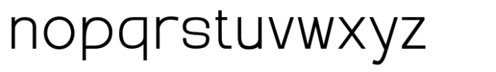 Haven Strike Extra Light Font LOWERCASE