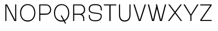Haven Strike Thin Font UPPERCASE