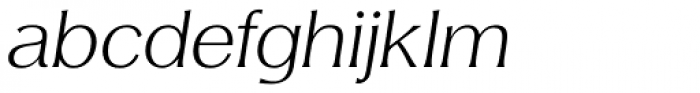 Havenbrook 1 Reg Italic Font LOWERCASE
