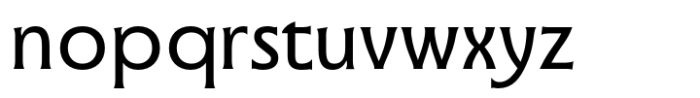 Havering Regular Font LOWERCASE