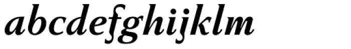 Haverj Bold Italic Font LOWERCASE