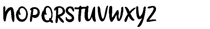 Havin Star Font UPPERCASE