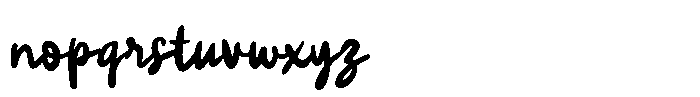 Havin Star Font LOWERCASE