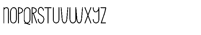 Havique Regular Font LOWERCASE