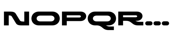 Havoc Font UPPERCASE