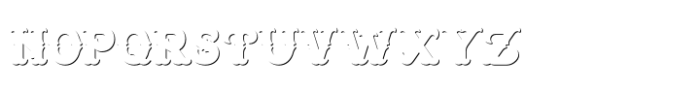 Hawaii Beach Shadow FX Font UPPERCASE