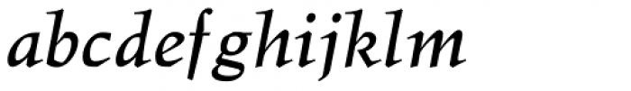 Hawkhurst Bold Italic Font LOWERCASE