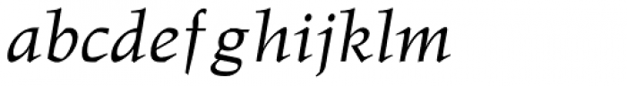 Hawkhurst Italic Font LOWERCASE