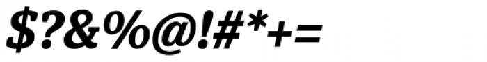 Hawking Bold Italic Font OTHER CHARS