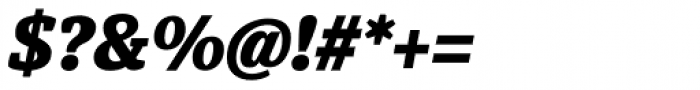 Hawking Extrabold Italic Font OTHER CHARS