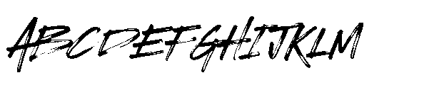 Hawline Font UPPERCASE