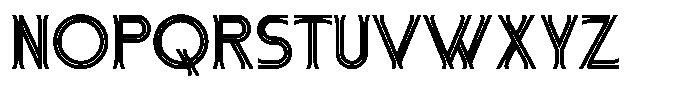 Hayatica Font UPPERCASE