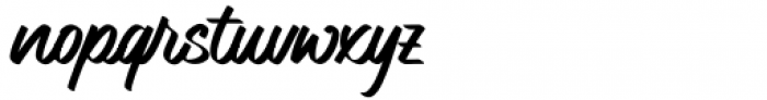 Hayken Script Regular Font LOWERCASE