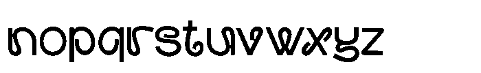 Hayko Font LOWERCASE
