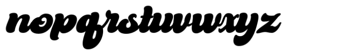 Hayles Italic Font LOWERCASE