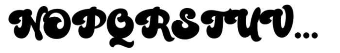 Hayles Regular Font UPPERCASE