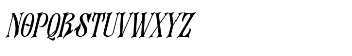 Hazelgen Italic Font UPPERCASE